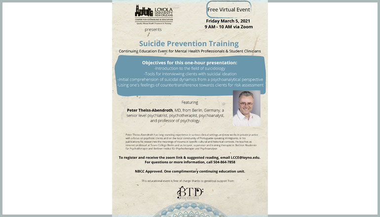 Suicide Prevention Training