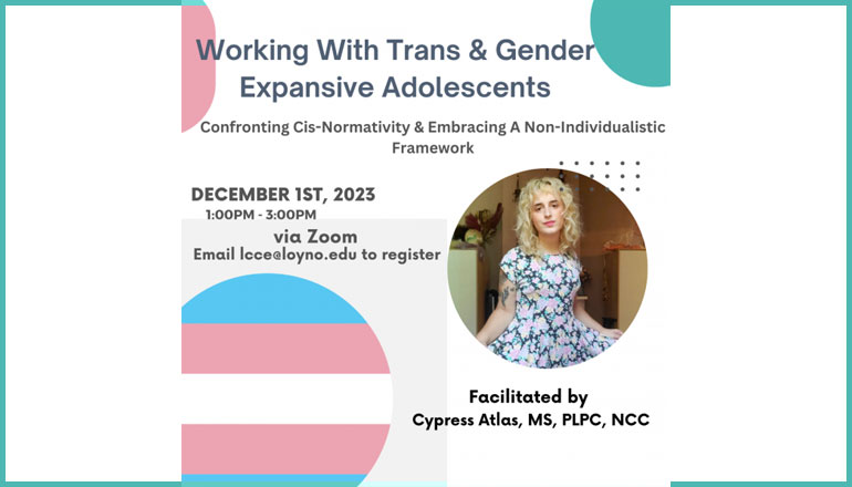Working with Trans & Gender Expansive Adolescents